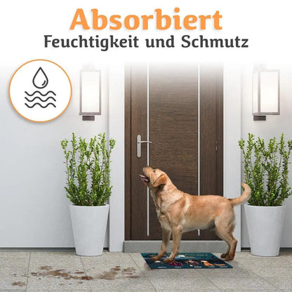 (AUSVERKAUFT) Personalisierbare Halloween Fußmatte