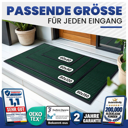 Fußmatte außen & innen rutschfest – saugstarker Fußabtreter – Bild 34