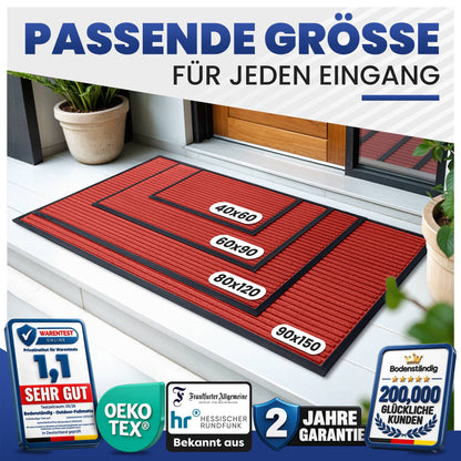 Fußmatte außen & innen rutschfest – saugstarker Fußabtreter – Bild 41