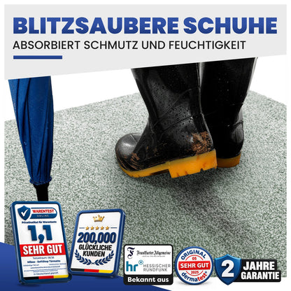 Fußmatte innen flauschig & saugstark – waschbare Schmutzfangmatte – Bild 38