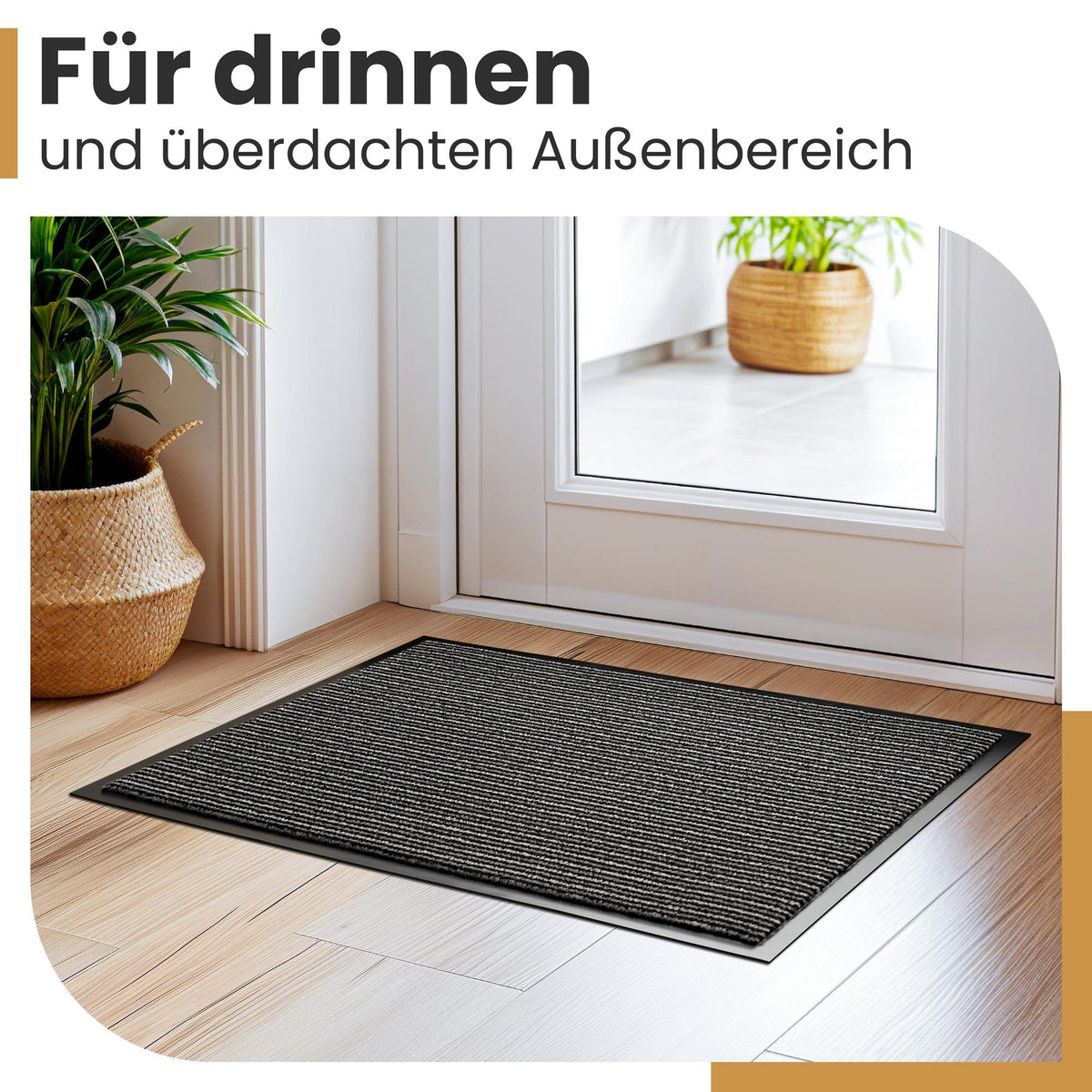 Fußmatte innen – saugstarke Schmutzfangmatte in vielen Farben – Bild 98