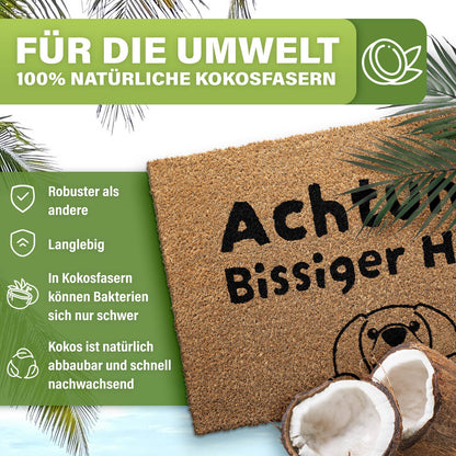 Kokos Fußmatte außen – wetterfeste Kokosmatte in vielen Motiven – Bild 4