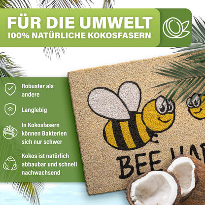 Kokos Fußmatte außen – wetterfeste Kokosmatte in vielen Motiven – Bild 19