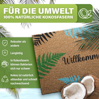 Kokos Fußmatte außen – wetterfeste Kokosmatte in vielen Motiven – Bild 41