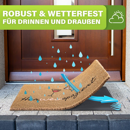 Kokos Fußmatte außen – wetterfeste Kokosmatte in vielen Motiven – Bild 80