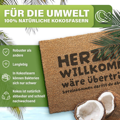 Kokos Fußmatte außen – wetterfeste Kokosmatte in vielen Motiven – Bild 99
