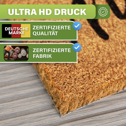 Kokos Fußmatte außen – wetterfeste Kokosmatte in vielen Motiven – Bild 114