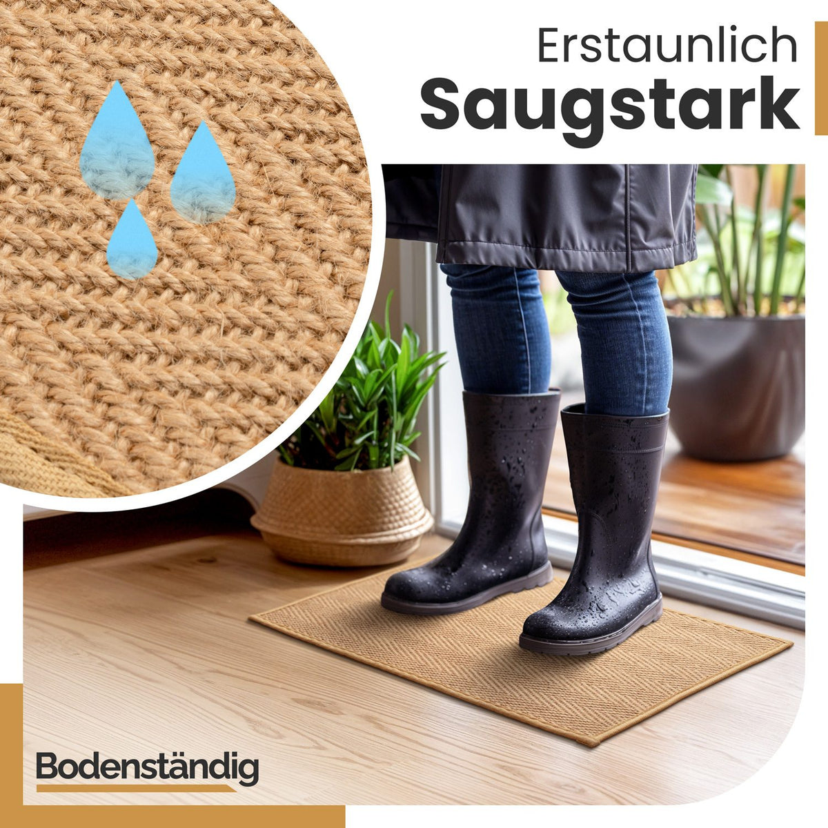Kokos Fußmatte außen – wetterfeste Kokosmatte in vielen Motiven – Bild 121