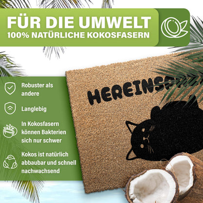 Kokos Fußmatte außen – wetterfeste Kokosmatte in vielen Motiven – Bild 125