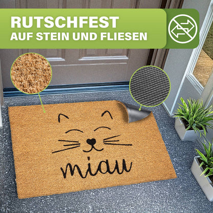 Kokos Fußmatte außen – wetterfeste Kokosmatte in vielen Motiven – Bild 144