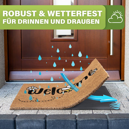 Kokos Fußmatte außen – wetterfeste Kokosmatte in vielen Motiven – Bild 172