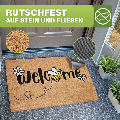 Kokos Fußmatte außen – wetterfeste Kokosmatte in vielen Motiven – Bild 173
