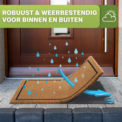 Kokos Fußmatte außen – wetterfeste Kokosmatte in vielen Motiven – Bild 178