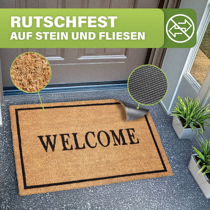 Kokos Fußmatte außen – wetterfeste Kokosmatte in vielen Motiven – Bild 200