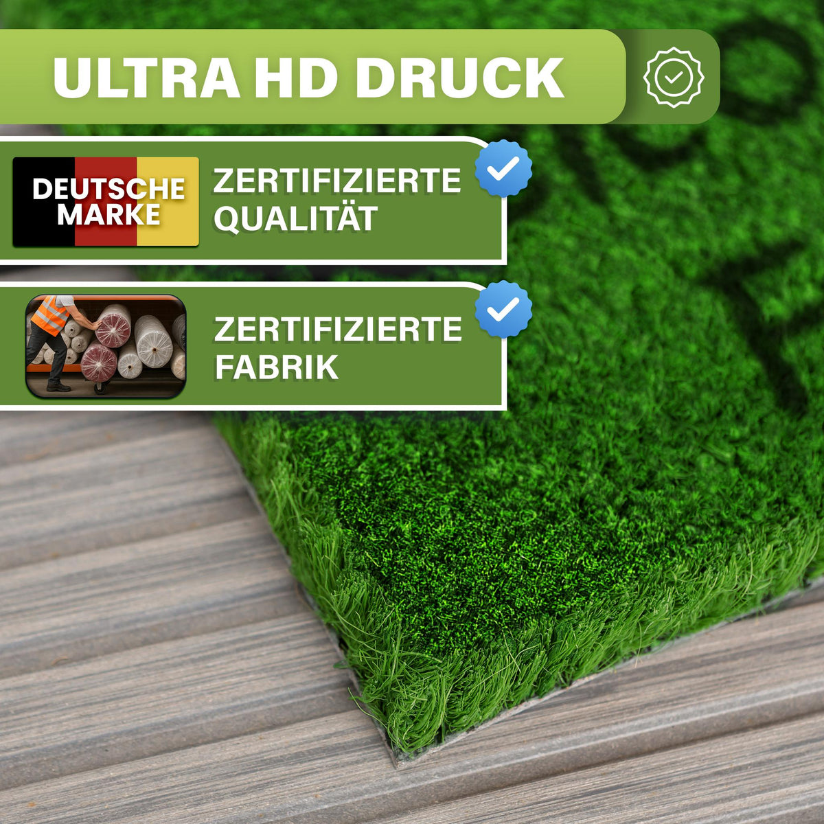 Kokos Fußmatte außen – wetterfeste Kokosmatte in vielen Motiven – Bild 219