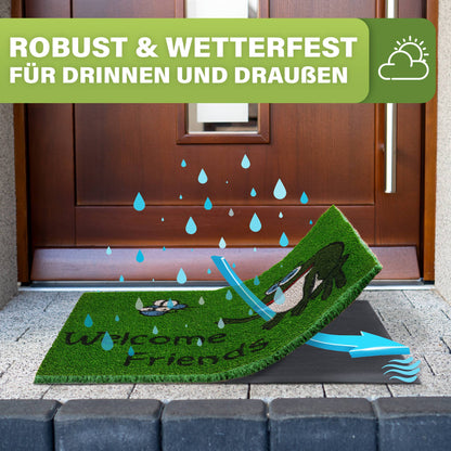 Kokos Fußmatte außen – wetterfeste Kokosmatte in vielen Motiven – Bild 220